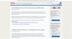 Desktop Screenshot of inside.eproductivity.com
